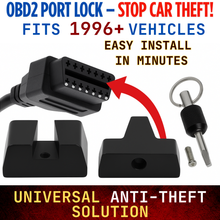 Load image into Gallery viewer, OBD2 Port Lock Protector Anti Theft For All 1996+ Vehicles OBD Port Blocker