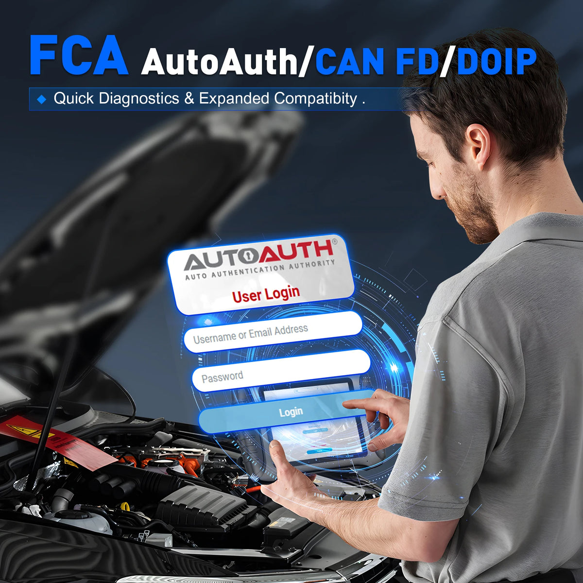 XTOOL IP900BT Auto Bidirectional Diagnostic Scanner ECU Coding Key Programming