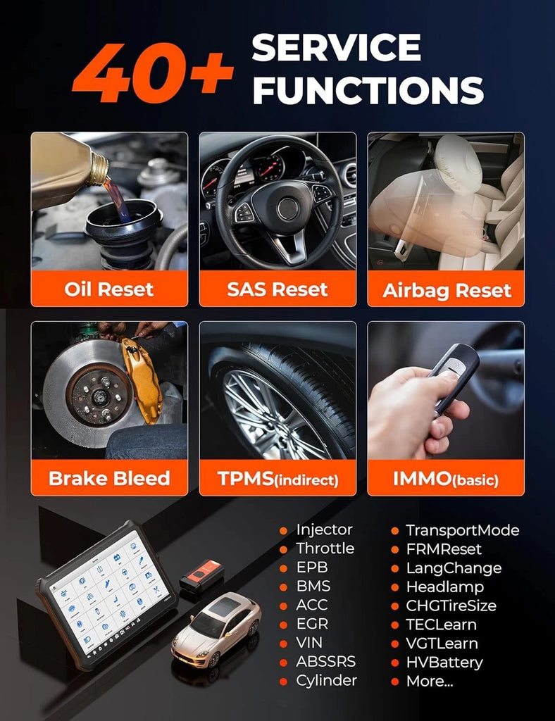 OTOFIX D1 PROS obd2 diagnostic scan tool Bidrectional full system  ECU Coding