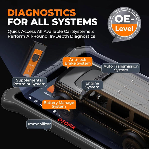 OTOFIX D1 PROS obd2 diagnostic scan tool Bidrectional full system  ECU Coding
