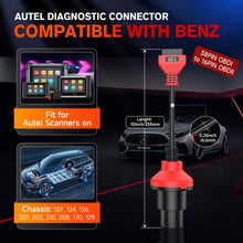 Load image into Gallery viewer, Autel Benz 38Pin Adapter diagnostic Connector for MS908 MS906 DS808