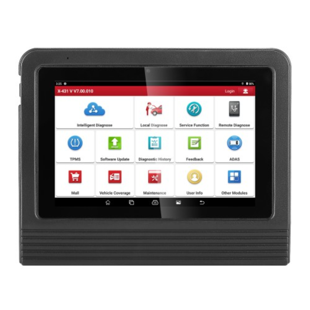 Original LAUNCH X431 V Pro 8 Inch OBD2 Auto Car Full System Scan Diagnostic Tool