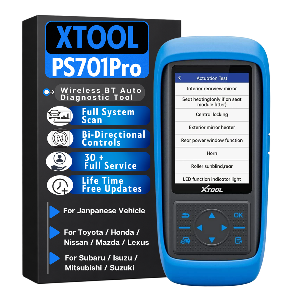 XTOOL PS701 PRO Bluetooth OBD2 Scanner Full System Diagnostic Tool for Japan car