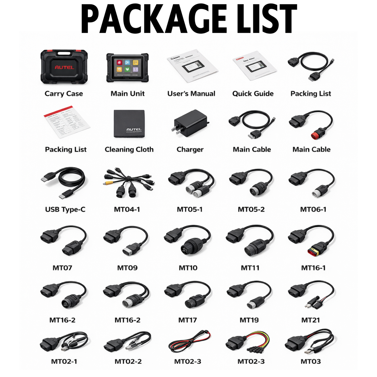 iCarsoft MT PRO Multi-Brand Motorcycle Scanner Bi-Directional Actuation Full ECU