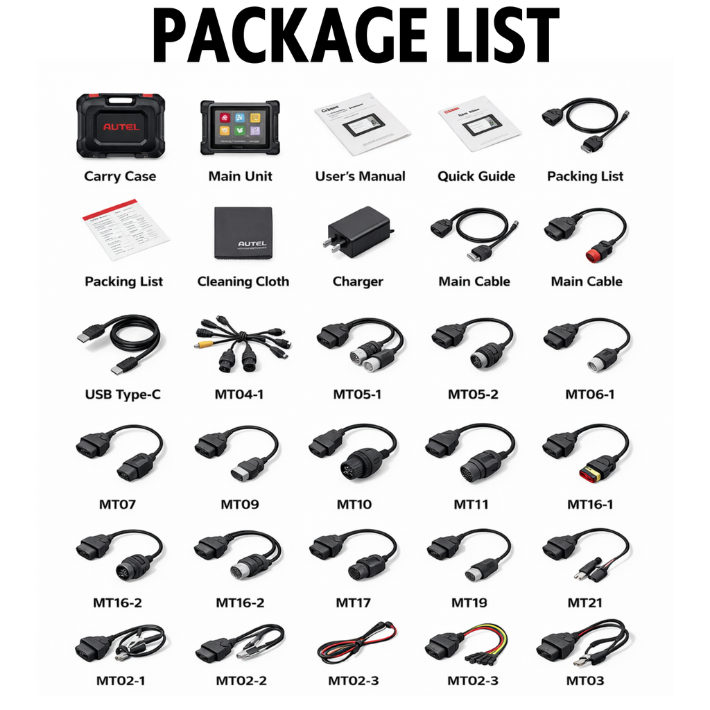 iCarsoft MT PRO Multi-Brand Motorcycle Scanner Bi-Directional Actuation Full ECU