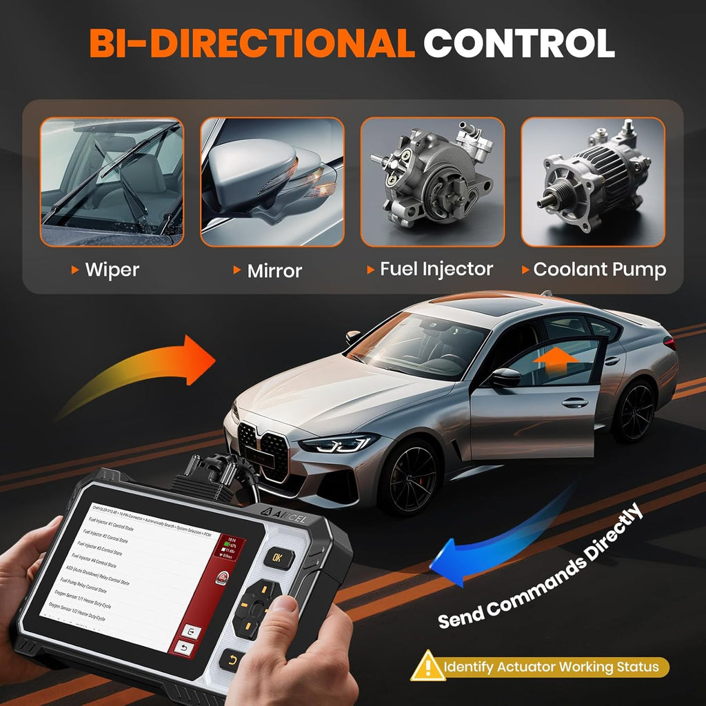 ANCEL FX6100 OBD2 Scanner All System Bidirectional Tool 15 Reset DPF EPB SAS
