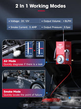 Load image into Gallery viewer, ANCEL S110 Pro EVAP Smoke Leak Detector Car Fuel Pipe Air Pump Diagnostic Tool
