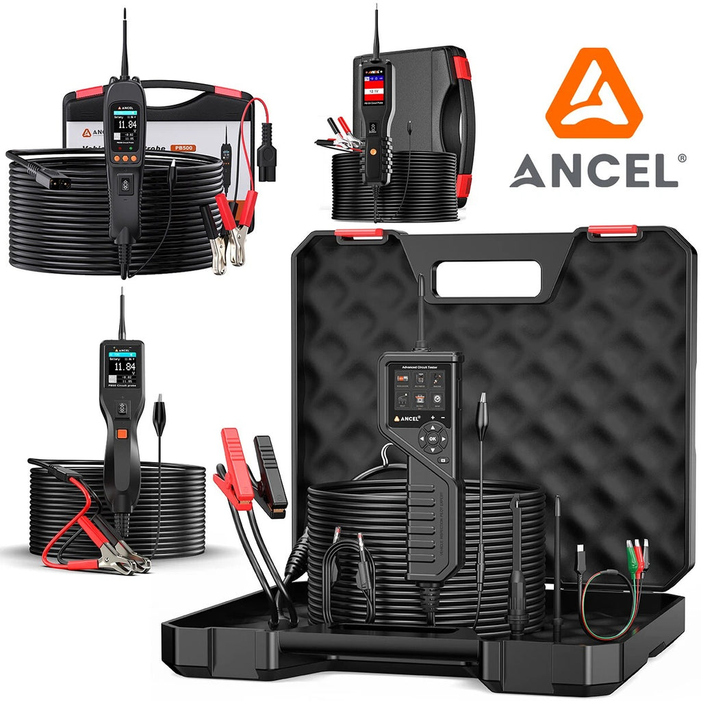 ANCEL PB600 12V 24V Car Circuit Power Probe Tester Relay Injector Battery Tool