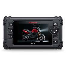 Load image into Gallery viewer, iCarsoft MT V6 Piaggio Motorcycle OBD2 Diagnostic DTC Clear ABS Bleed Live Data