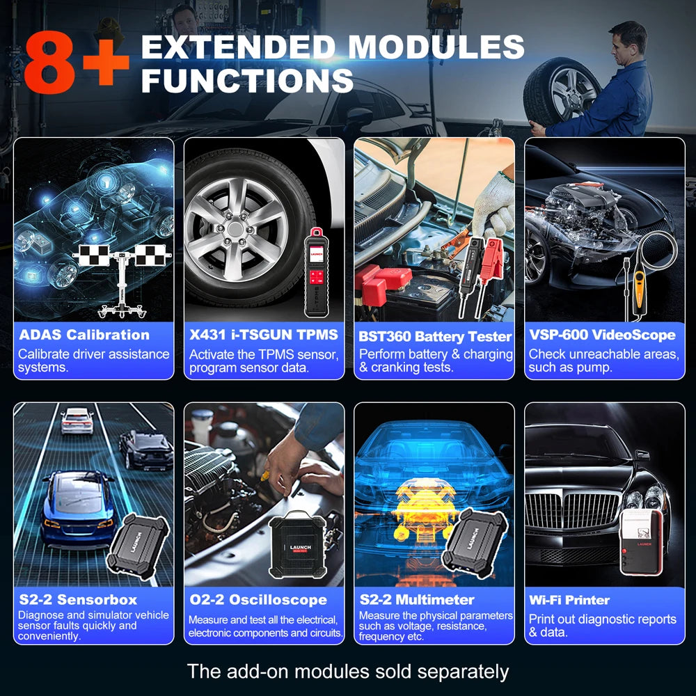 2025 LAUNCH X431 PRO TT Bidirectional  V5.0 OBD2 Auto Scan Tool ECU Coding 38+