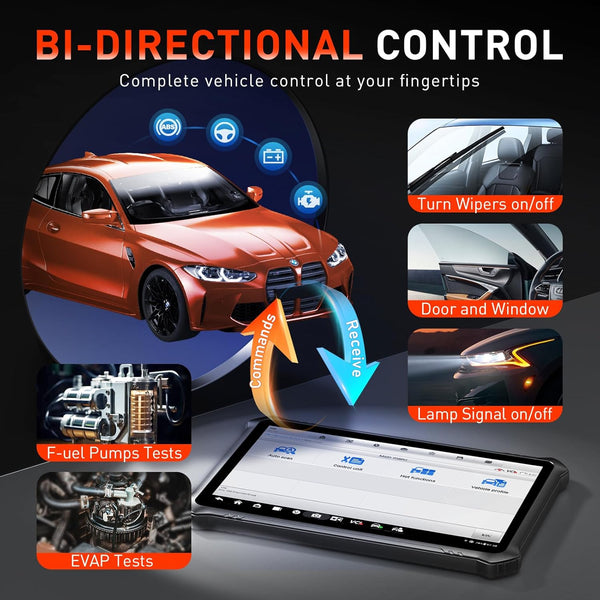 OTOFIX D1 PROS obd2 diagnostic scan tool Bidrectional full system  ECU Coding