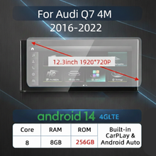 Load image into Gallery viewer, Audi Q7 4M 2016-2022 Android 14 12.3 inch HD Touchscreen CarPlay Android Auto