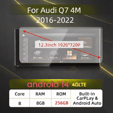 Load image into Gallery viewer, Audi Q7 4M 2016-2022 Android 14 12.3 inch HD Touchscreen CarPlay Android Auto