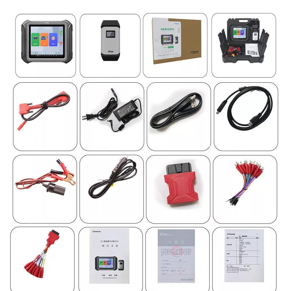 XTOOL D9EV Car Diagnostic tools Energy Vehicles For Tesla For BYD With Battery