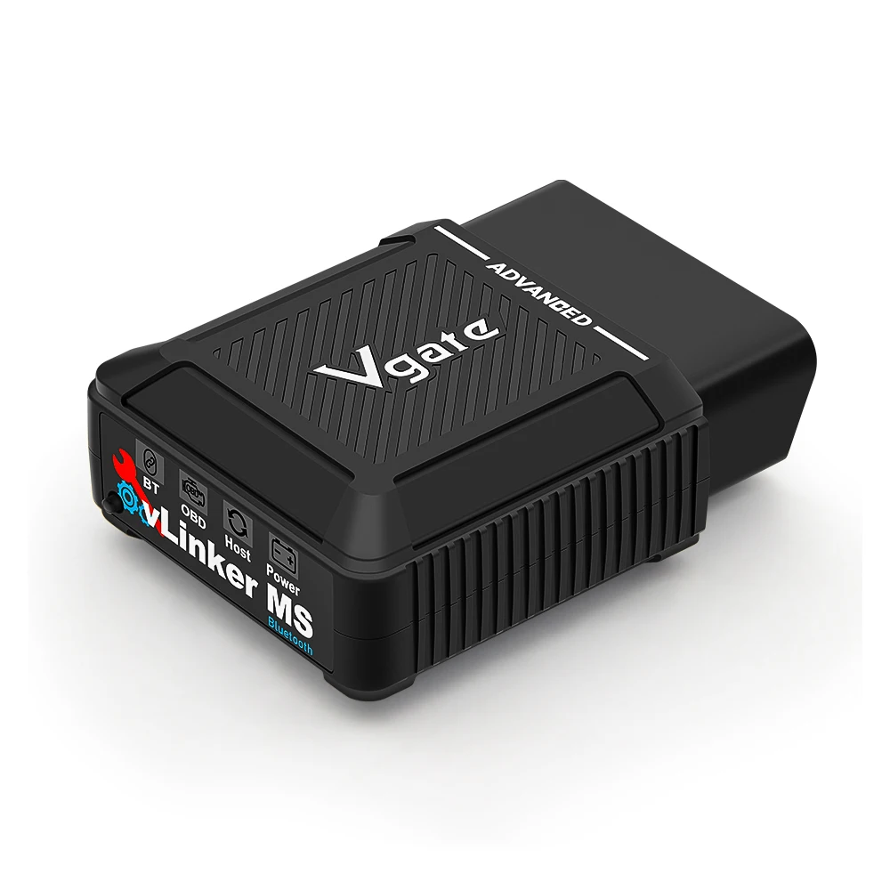 Vgate vLinker MS Upgrade ELM327 Bluetooth Support iOS/PC/Android Car Scanner OBD Auto Diagnostic Tool OBD2 Scan ELM327 Main image