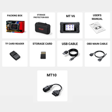 Load image into Gallery viewer, 2026  iCarsoft MT V6 BMW Motorcycle Diagnostic Tool OBD2 Scanner MT01 MT10 Cable