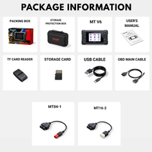 Load image into Gallery viewer, iCarsoft QJ Benelli Motorcycle OBD2 Scanner ECU ABS Engine Coil Fuel Sensor
