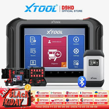 Load image into Gallery viewer, XTOOL D9HD Heavy Duty Truck Scanner Full System Diagnostic Tool