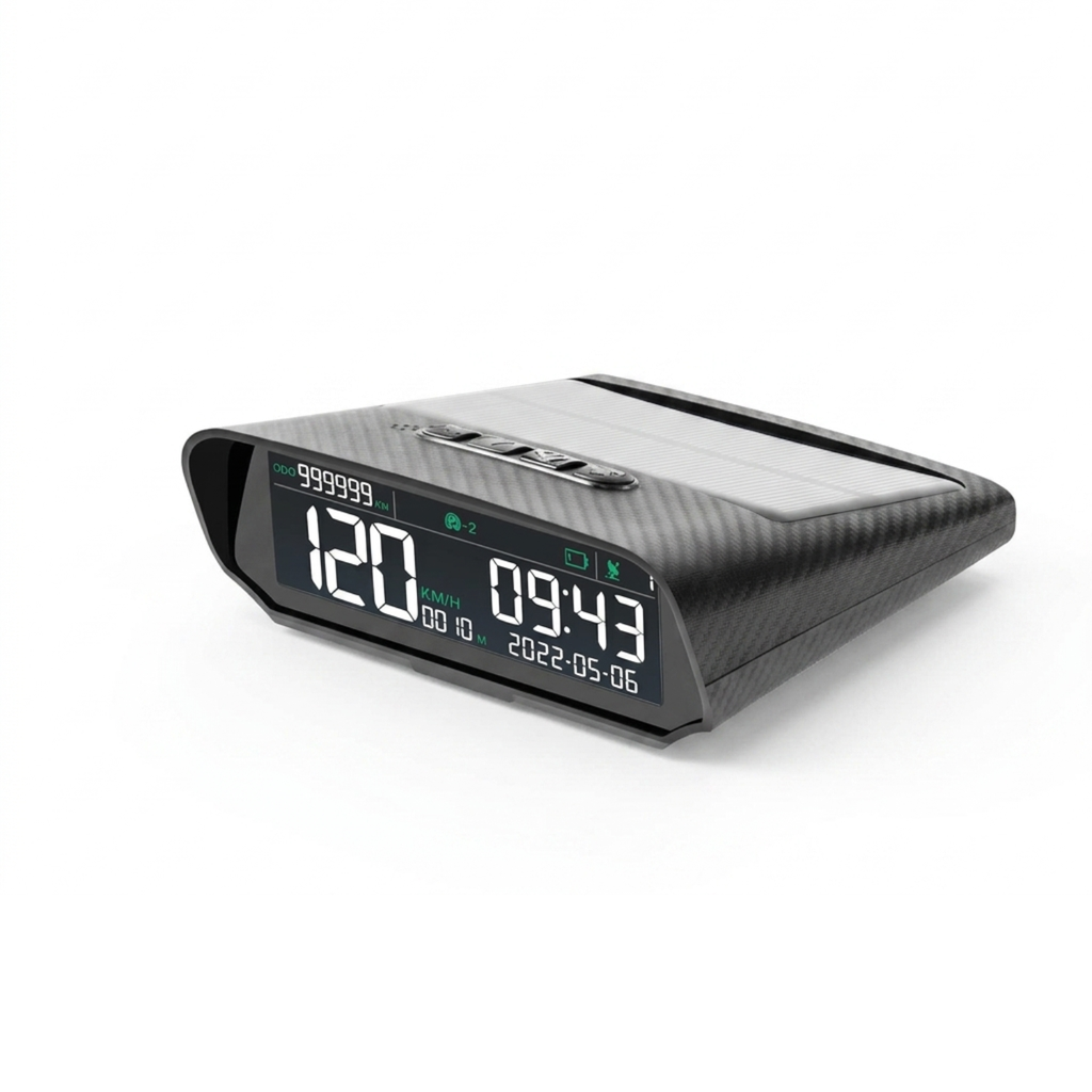 VJOYCAR S100 2022 NEW Solar-powered GPS Gauge Wireless HUD Display for All Cars