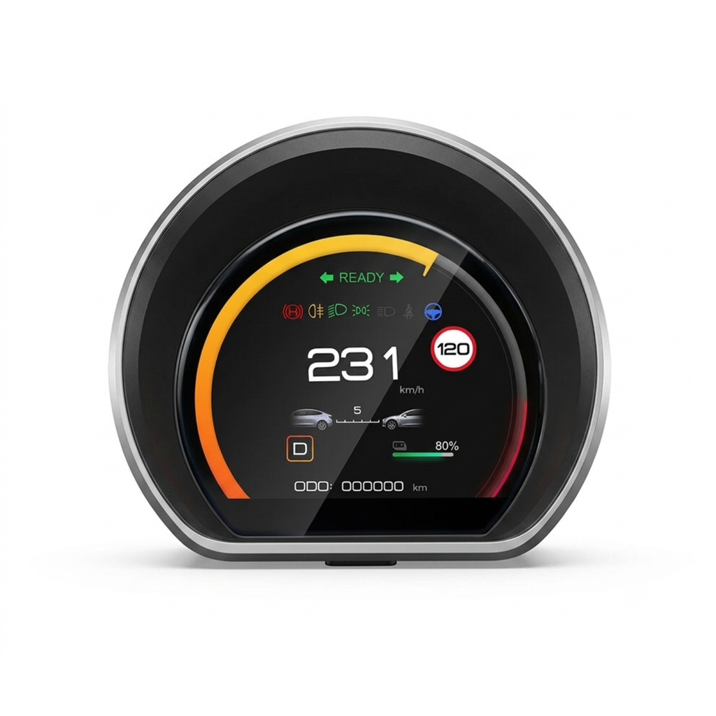 2023 New Model Y Accessories HD LCD Dashboard HUD Screen Model 3