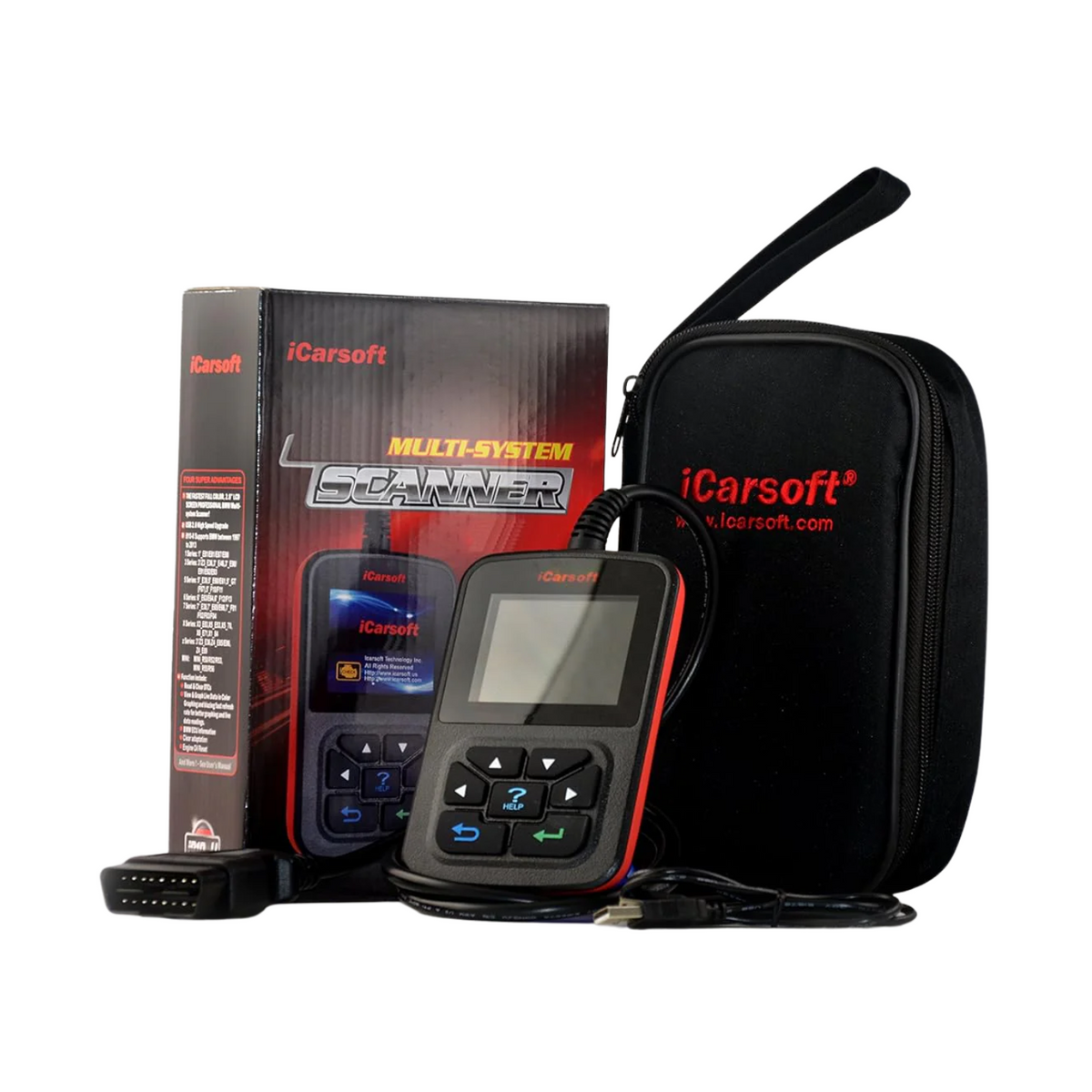 iCarsoft i810 OBD2 Code Reader Universal Car Diagnostic Tool Live Data Support Main image