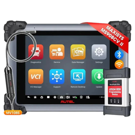 Autel MaxiSys MS908CV II Heavy Duty Truck Diagnostic Scanner J2534 ECU Coding