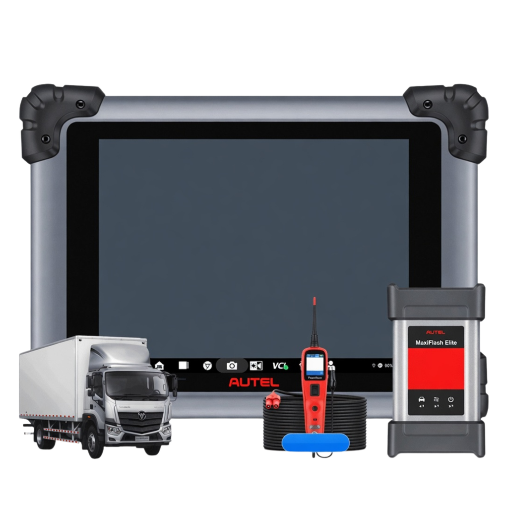 Autel MaxiSys MS908CV II Heavy Duty Truck Diagnostic Scanner J2534 ECU Coding