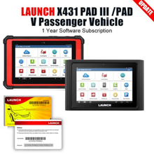 Load image into Gallery viewer, Launch X431 PAD III/PAD V Passenger Vehicle 1-Year Software Update Subscription