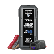 Load image into Gallery viewer, TOPDON 2000A Portable Jump Starter 12V Car Battery Heavy Duty High Booster JS2000