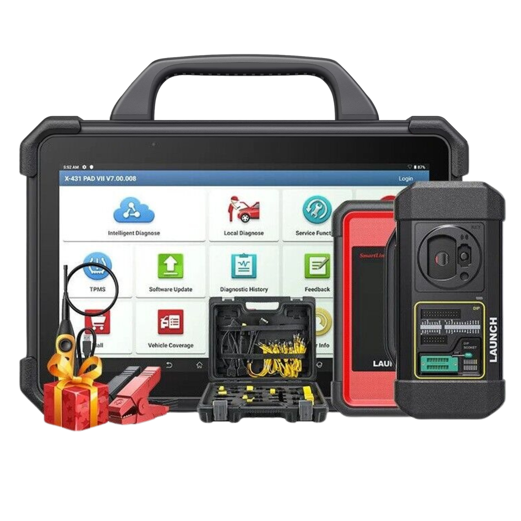 LAUNCH Scanner Complete Set PADVII X-PROG3 Truck Kit Professional Car Diagnostic