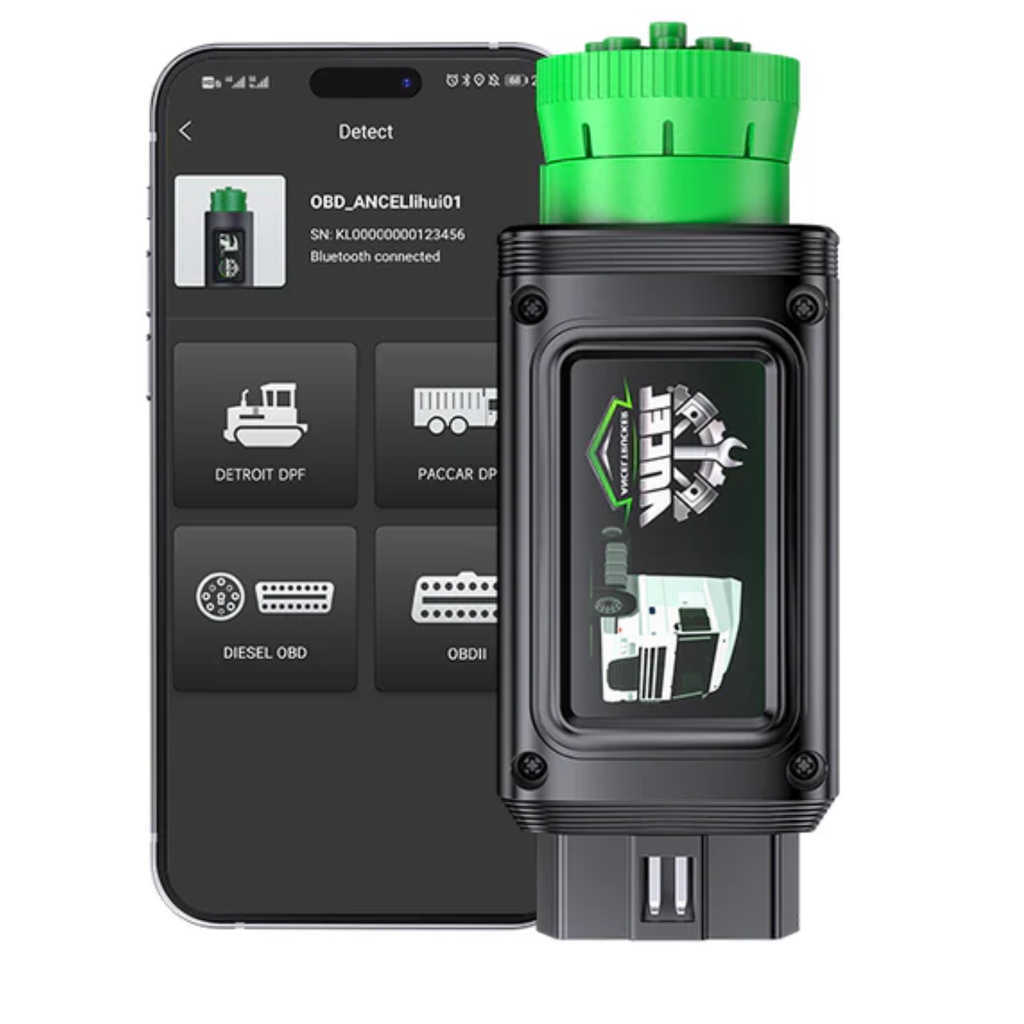 ANCEL HD100 Heavy Duty Truck Tool Full System Code Reader DPF Regeneration