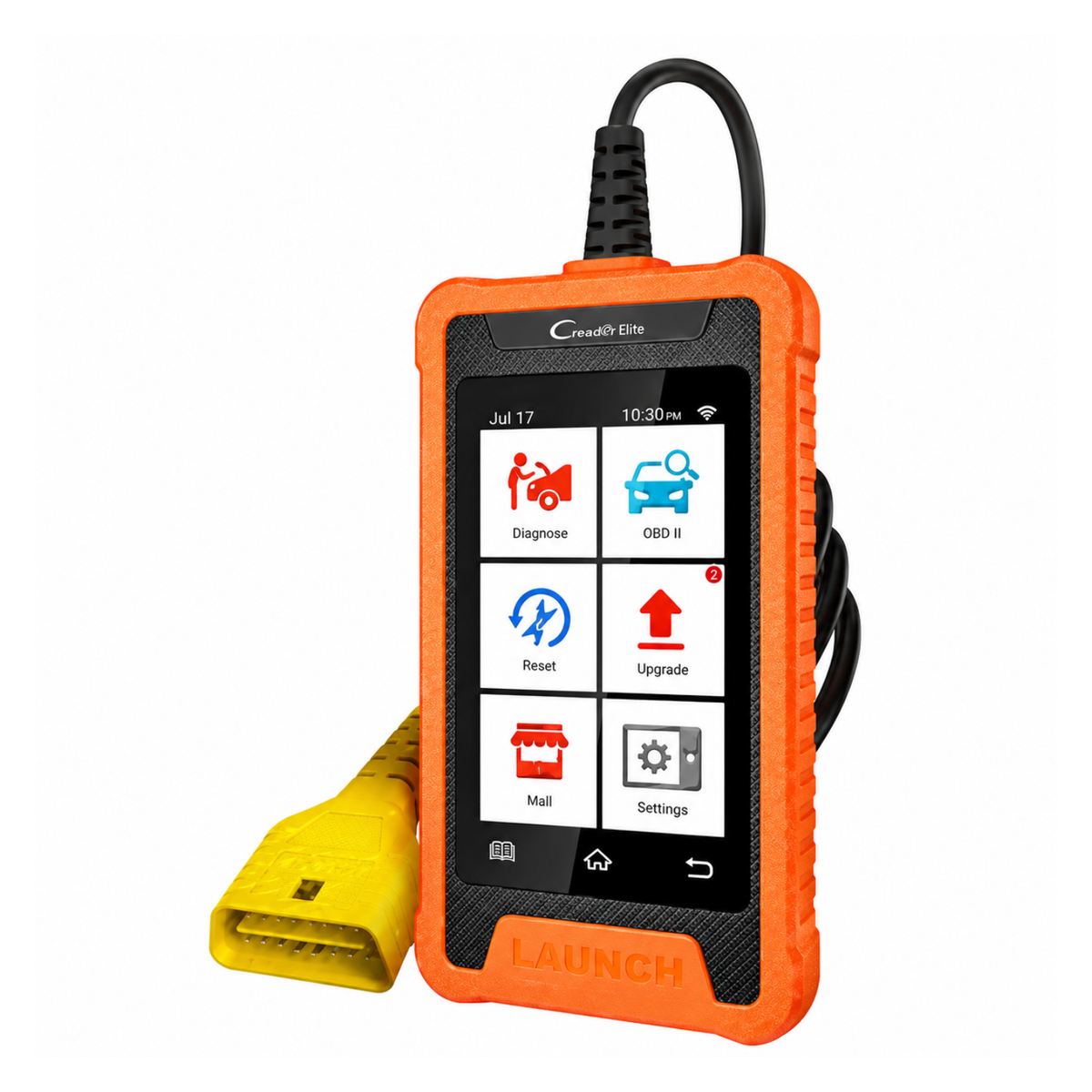 Elite Car Diagnostic Tool Automative OBD OBD2 Scanner All System Active Test ECU