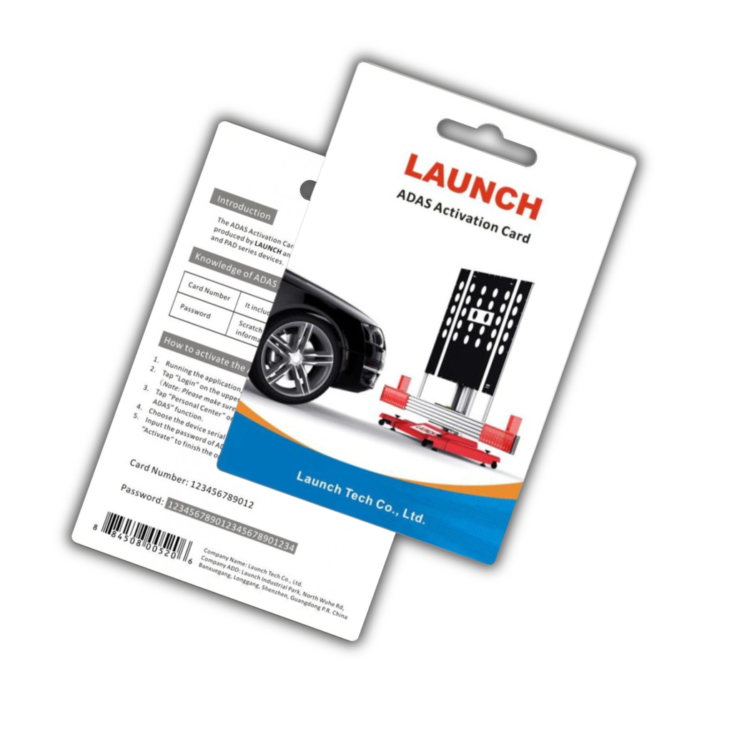 Launch X431 ADAS Activation Card Static Calibration Software for PAD PRO Series