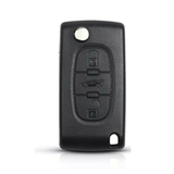 Fits Peugeot 307 Flip Fob MLBHLIK-1T 433Mhz ID46 Remote Car Key