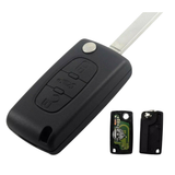 Fits Peugeot 433Mhz ID46 - PCF7941 Complete Transponder Remote Key