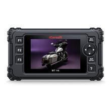 Load image into Gallery viewer, iCarsoft MT V6 INDIAN Motorcycle Diagnostic Scanner Live Data &amp; Bi-Directional
