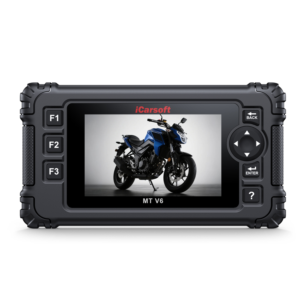 iCarsoft MT V6 SYM Motorcycle ECU ABS Engine O2 EVAP OBD2 Mode 6,8 Emission Scan