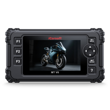 Load image into Gallery viewer, iCarsoft MT V6 ROYAL ALLOY Bike OBD2 Diagnostic Scanner ECU DTC Fault Code Clear