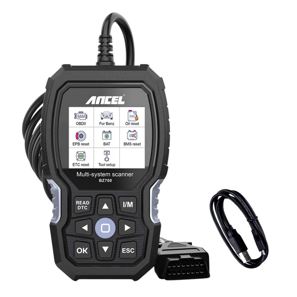 ANCEL BZ700 OBD2 Code Reader Professional for Mercedes for Benz All System ABS.