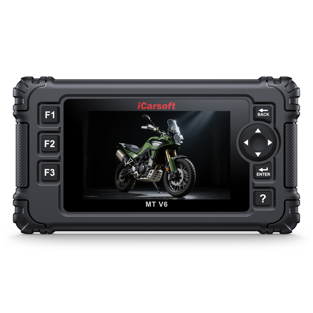 Shineray Bike ECU Scan Tool iCarsoft MT V6 ABS BiDirectional Actuation CEL Reset