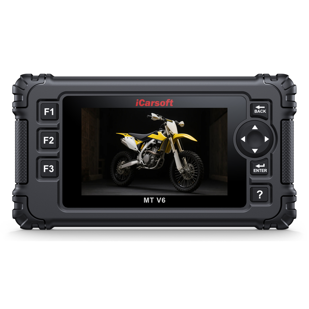 MT V6 HAOJUE Motorcycle OBD2 Diagnostic Tool AutoVIN, DTC Lookup & Resets