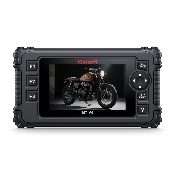 iCarsoft MT V6 Hartford Motorcycle Scooter Diagnostic Scanner ECU Battery Test