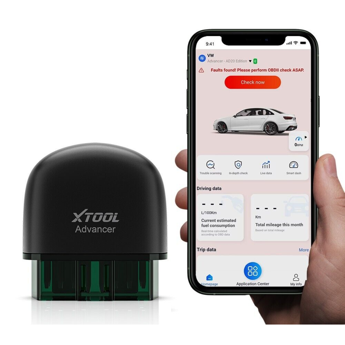 All AD20 PRO All Systems Diagnostic Bluetooth OBD2 Scanner Car XTOOL S ...