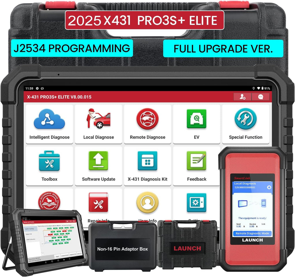 LAUNCH X431 PRO3S+ ELITE PRO5 OBD2 Scan Tool Codes Reader Car Fault Code Scanner