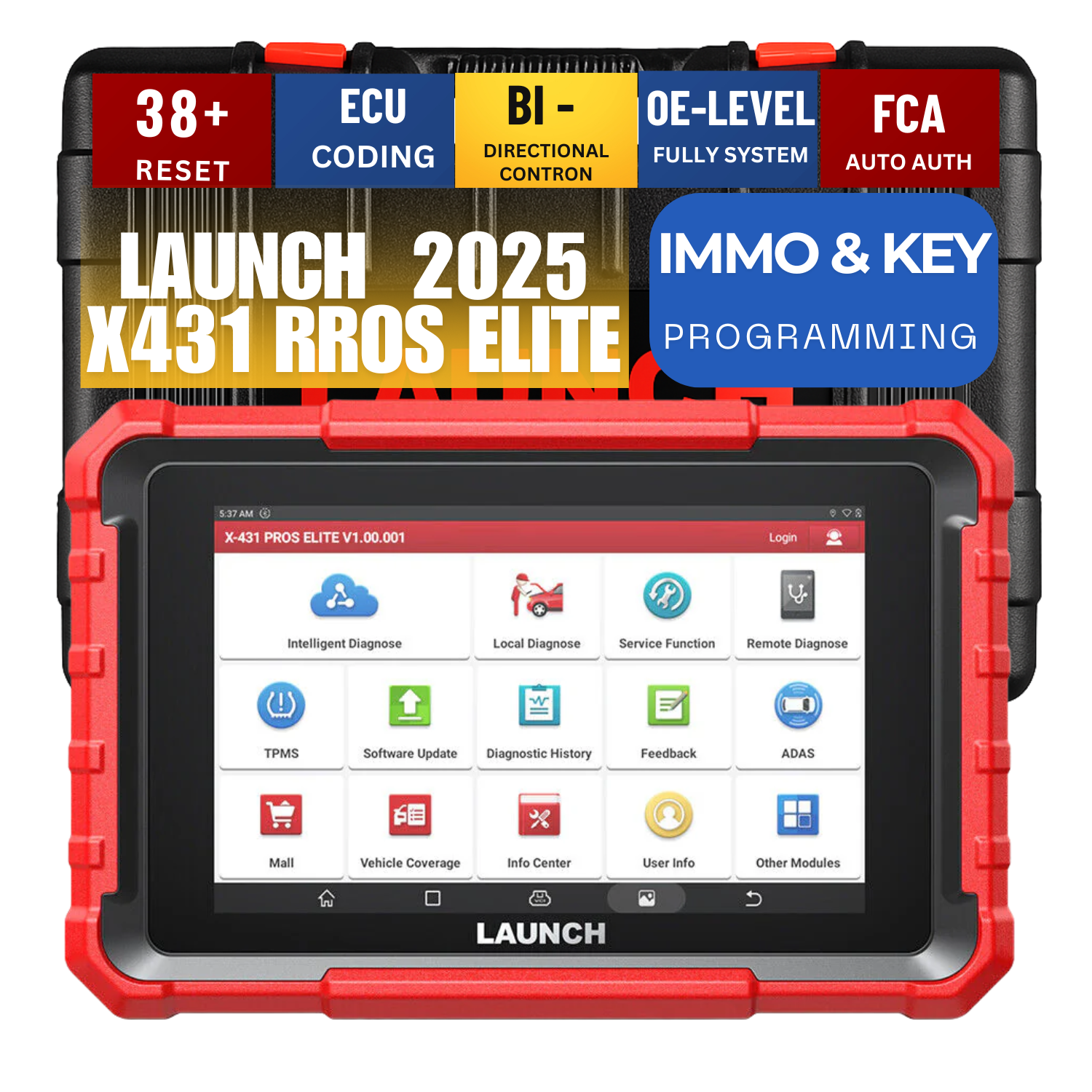 LAUNCH X431 Pros Elite Professional Automotive Scanner Car Diagnostic Tool Secondary image