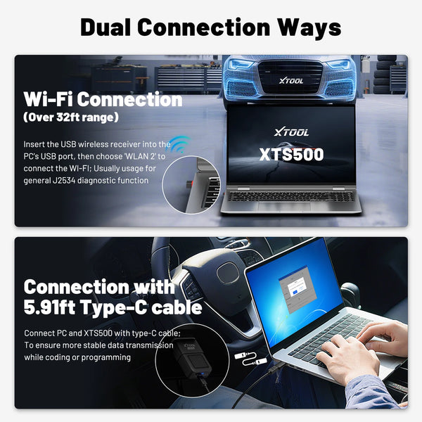 XTOOL XTS500 J2534 Pass Thru Programmer OEM ECU Programming Diagnostic Tool