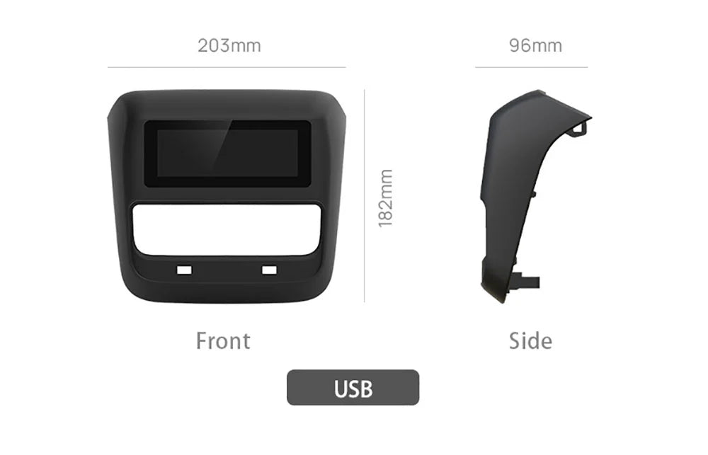For Tesla Model 3 Highland Display HUD Performance Speed Instrument Carplay