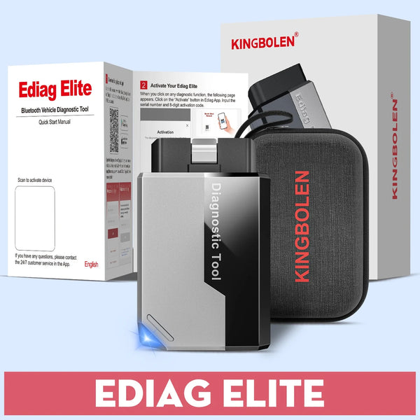 KINGBOLEN EDIAG ELITE Diagnostic Scanner All System OBD2 Tool with 15+ Resets