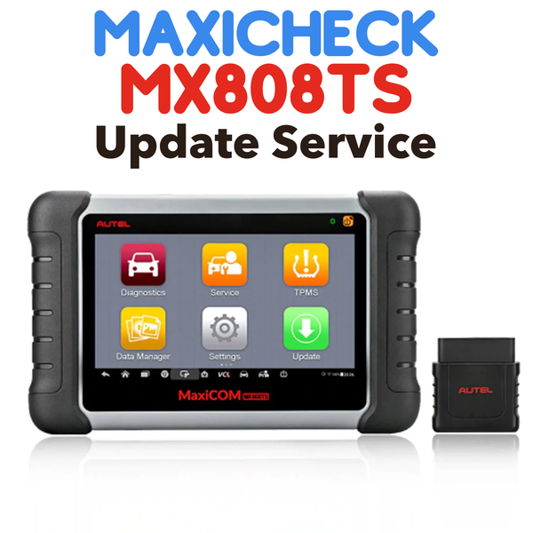 MaxiCheck MX808TS Autel 1 Year Software Update Service Upgrade Scanner Coverage