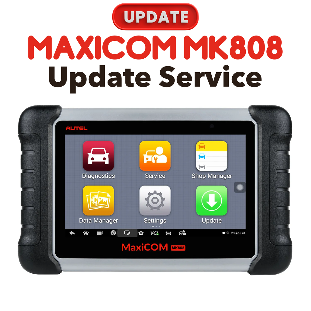 One Year Software Renewal Service for Autel MaxiCOM MK808 Digital Update